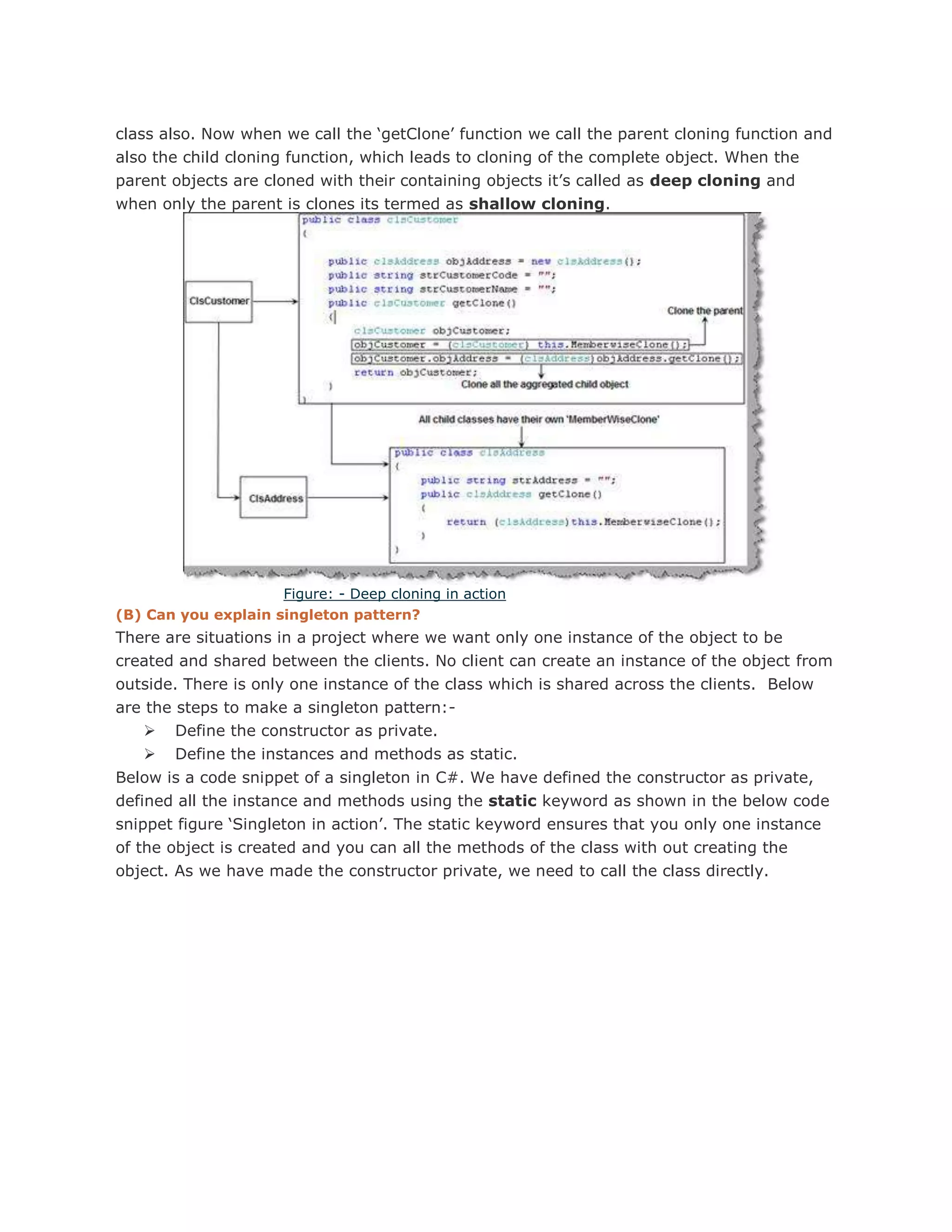 Java Design Pattern Interview Questions