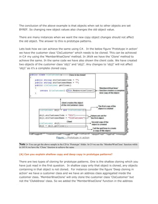 Java Design Pattern Interview Questions