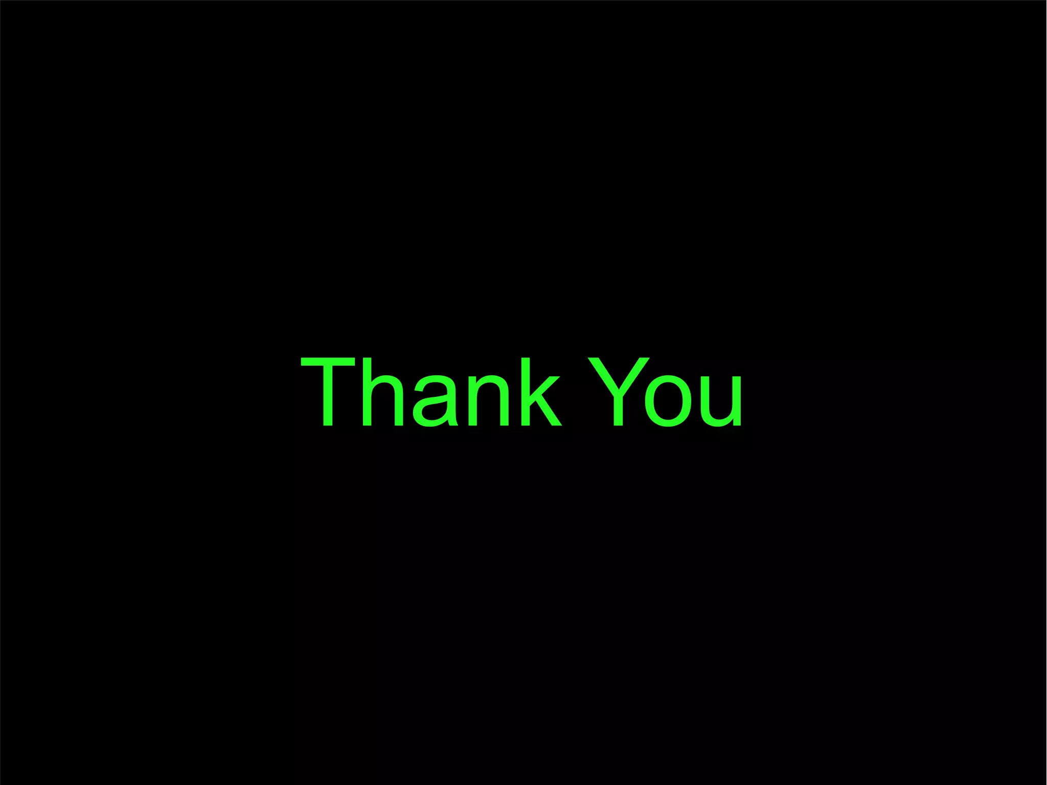 THANK YOU
Thank YouThank You
 