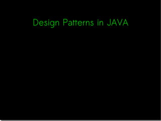 Java design patterns | PPT
