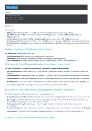 Java Design Patterns Interview Questions PDF By ScholarHat | PDF