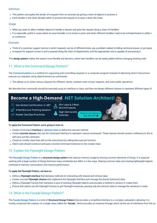 Java Design Patterns Interview Questions PDF By ScholarHat | PDF