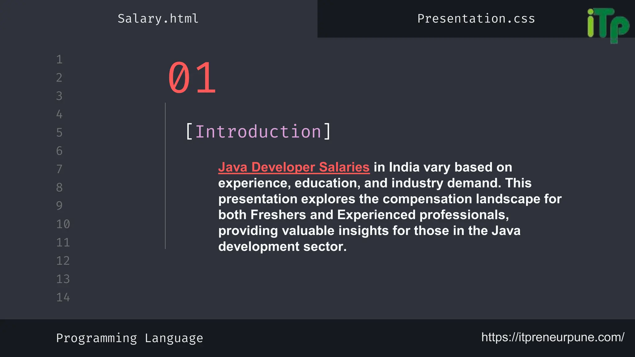 Java Developer Salary in India.pptx
