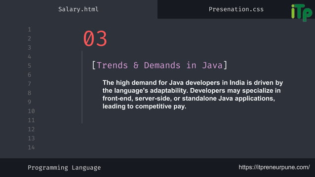 Java Developer Salary in India.pptx