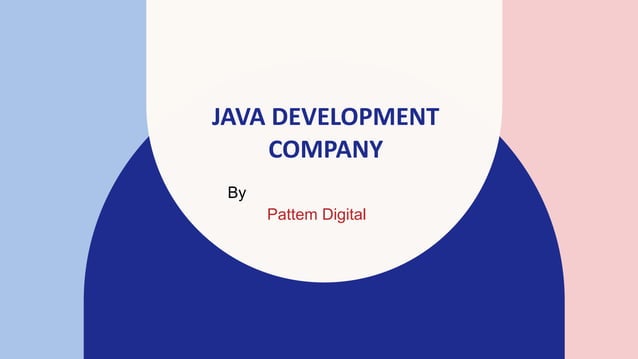 Java development company | PPT