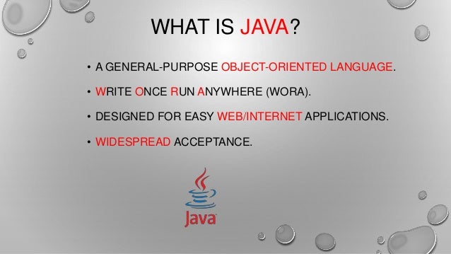 Java different from c, c++ at Lara Technologies.