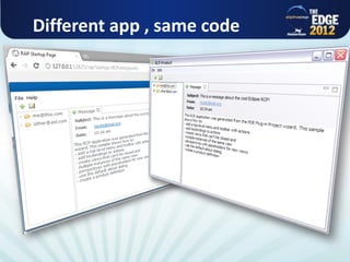 Different app , same code
 