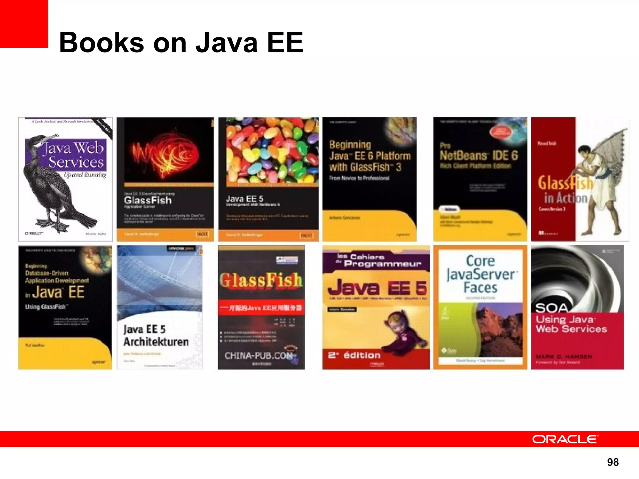 Books on Java EE




                   98
 