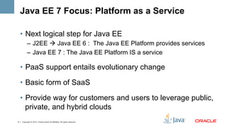 Java EE 7: Developing for the Cloud at Geecon, JEEConf, Johannesburg