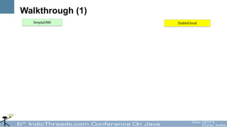 Walkthrough (1)
  SimplyCRM       DiabloCloud
 