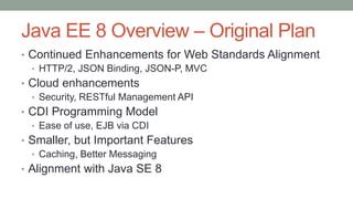 Java EE 8 Update | PPTX