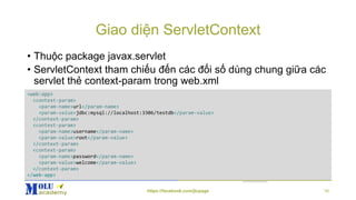 JavaEE Basic_Chapter4: Servlet Nâng Cao | PPTX