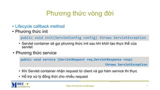 JavaEE Basic_Chapter4: Servlet Nâng Cao | PPTX