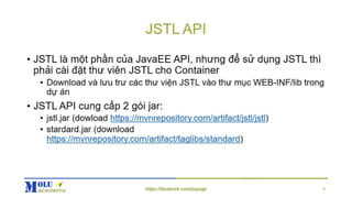 Java EE Basic Chapter7: JSTL | PPTX
