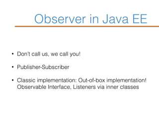 Java EE Revisits GoF Design Patterns | PPT