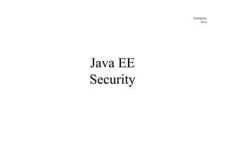 Java EE Security 