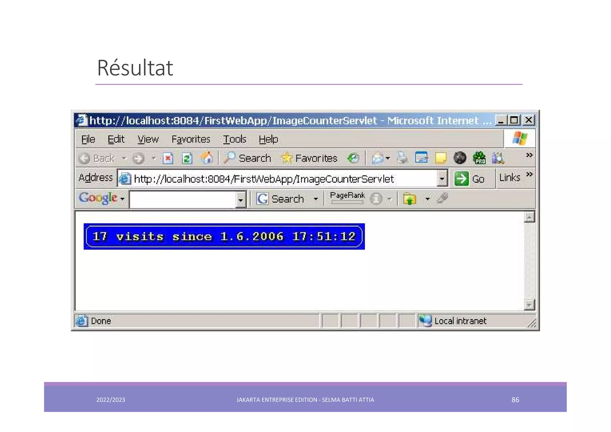 Résultat 2022/2023 JAKARTA ENTREPRISE EDITION - SELMA BATTI ATTIA 86 