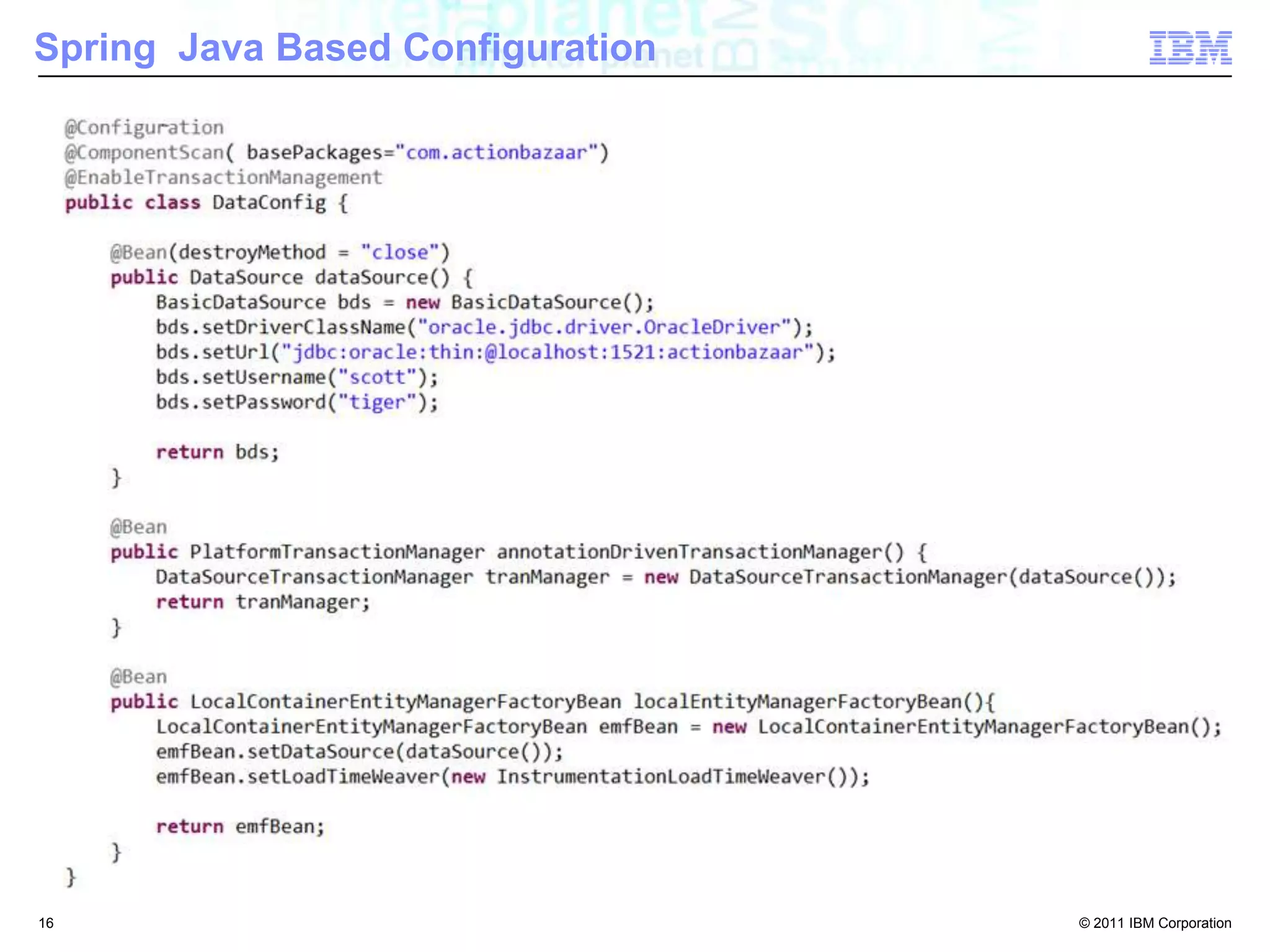 Spring XML for Business Component Injection14