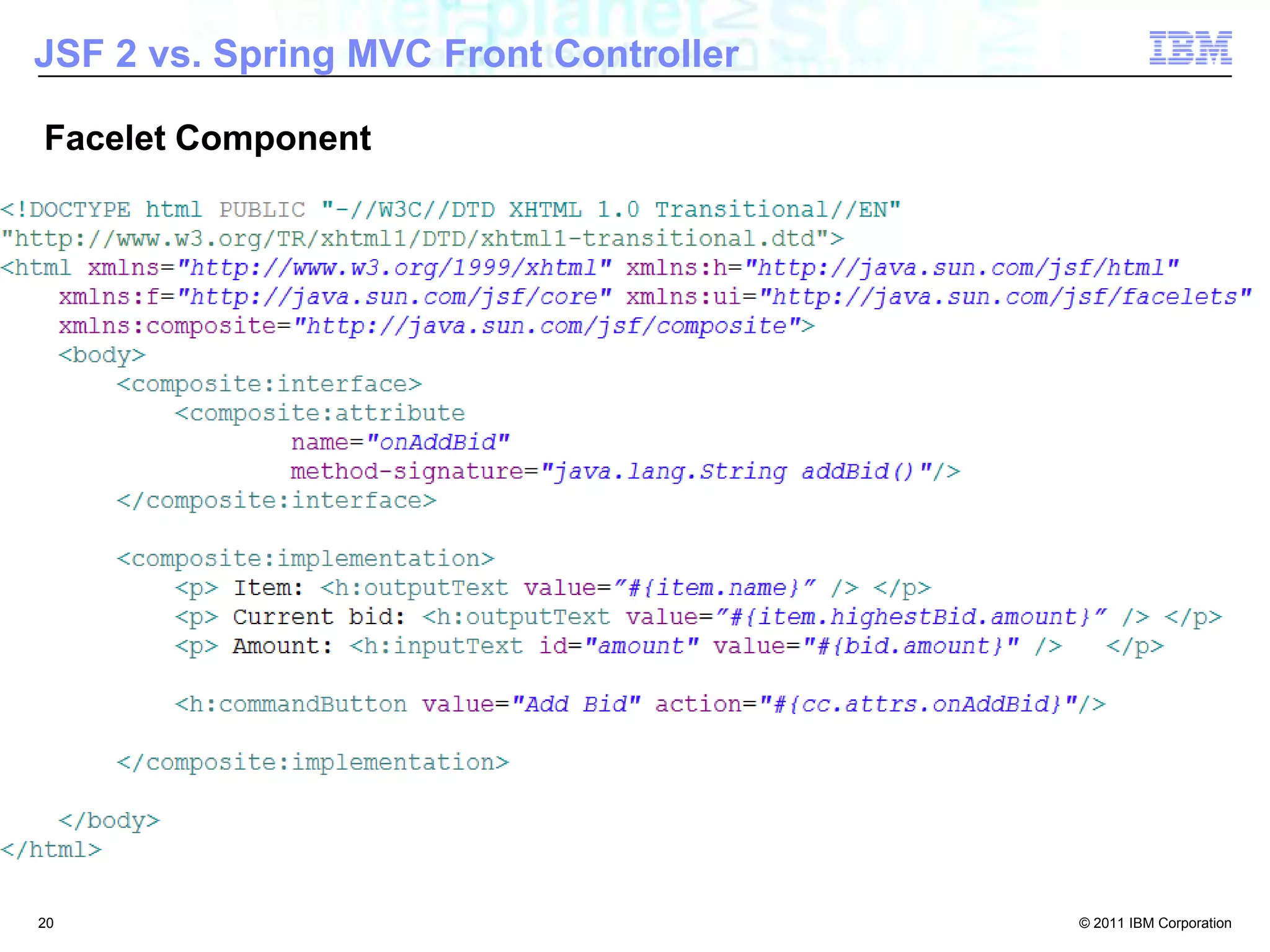 Java EE vs. Spring Injection18
