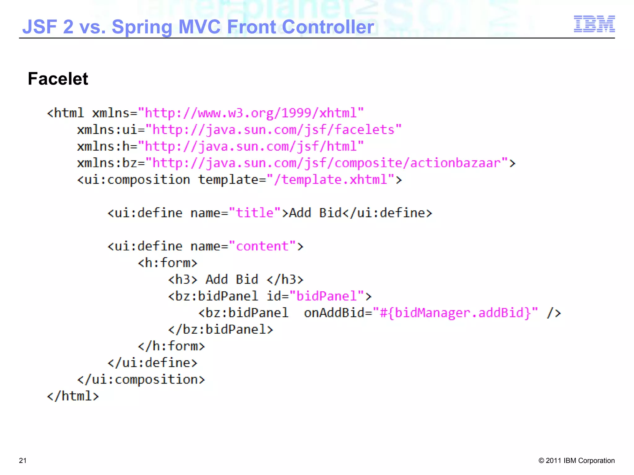 Java EE vs. Spring Injection – Spring configuration19