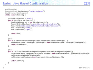 Spring XML for Business Component Injection14