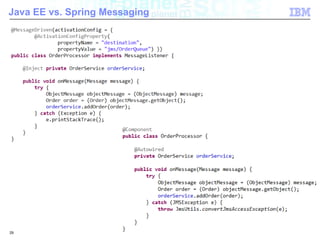 Java EE vs. Spring Scheduling27