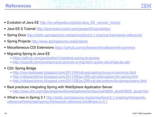 Java EE coexistence with Spring38