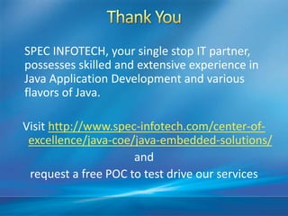 Java Embedded System | PPT