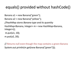 Java equals hashCode Contract | PPT | Free Download