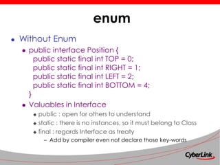 Java essence part 1 | PPT