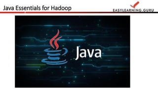 Java Essentials for Hadoop
 