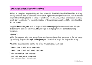 Comprehensive Java Programming Exercises for Beginners and Intermediate ...