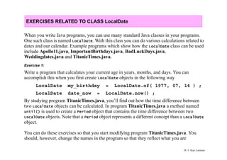 Comprehensive Java Programming Exercises for Beginners and Intermediate ...