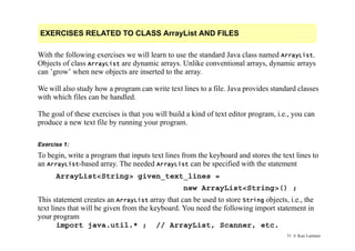 Comprehensive Java Programming Exercises for Beginners and Intermediate ...