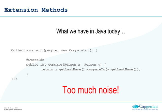 Java Extension Methods | PPT