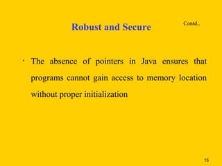 Java features | PPT