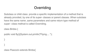 some basic knowledge about Java programming | PPTX