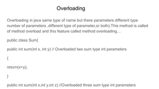 some basic knowledge about Java programming | PPT