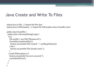 JAVA File Handling using apache netbean.pptx