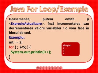 Java For Loop | PPSX