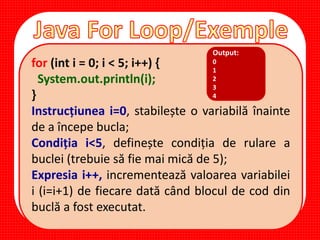 Java For Loop | PPSX