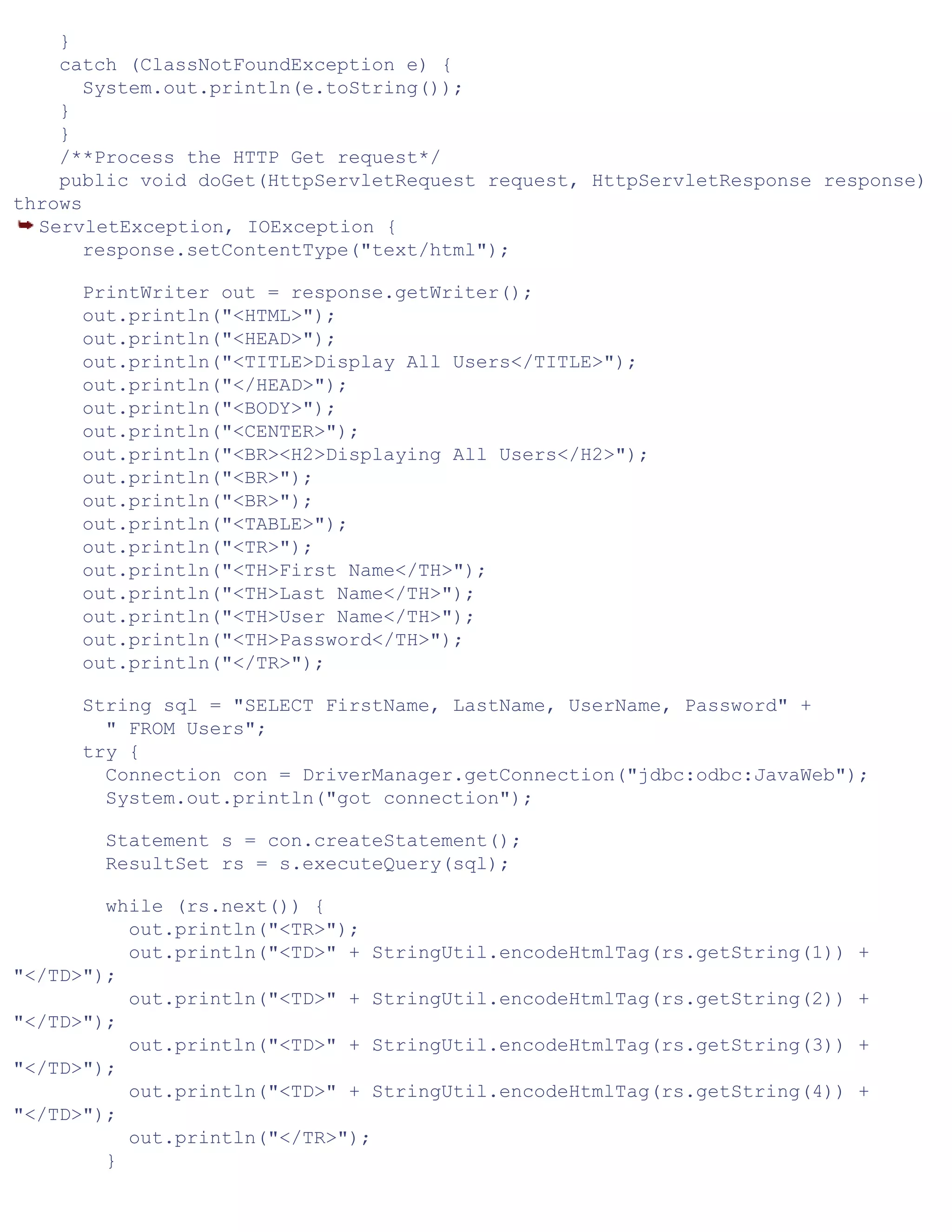 Java For The Web With Servlets%2cjsp%2cand Ejb