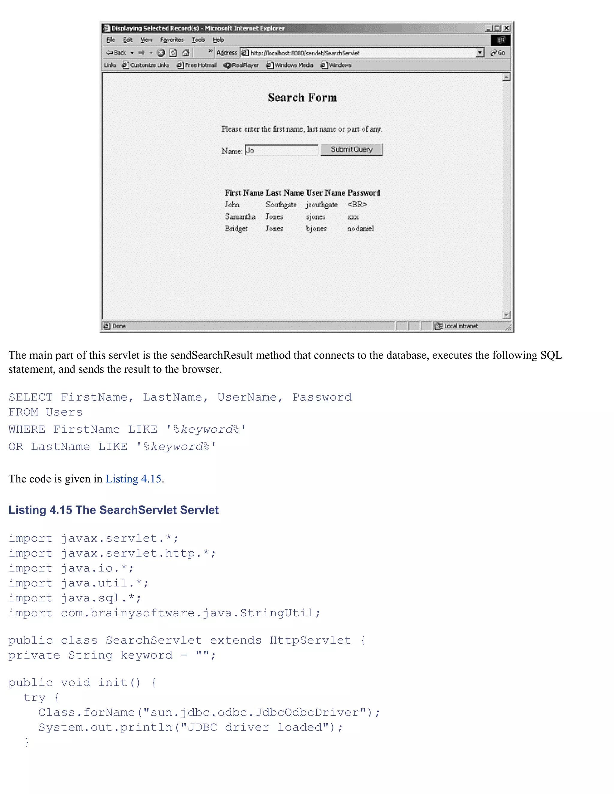 Java For The Web With Servlets%2cjsp%2cand Ejb