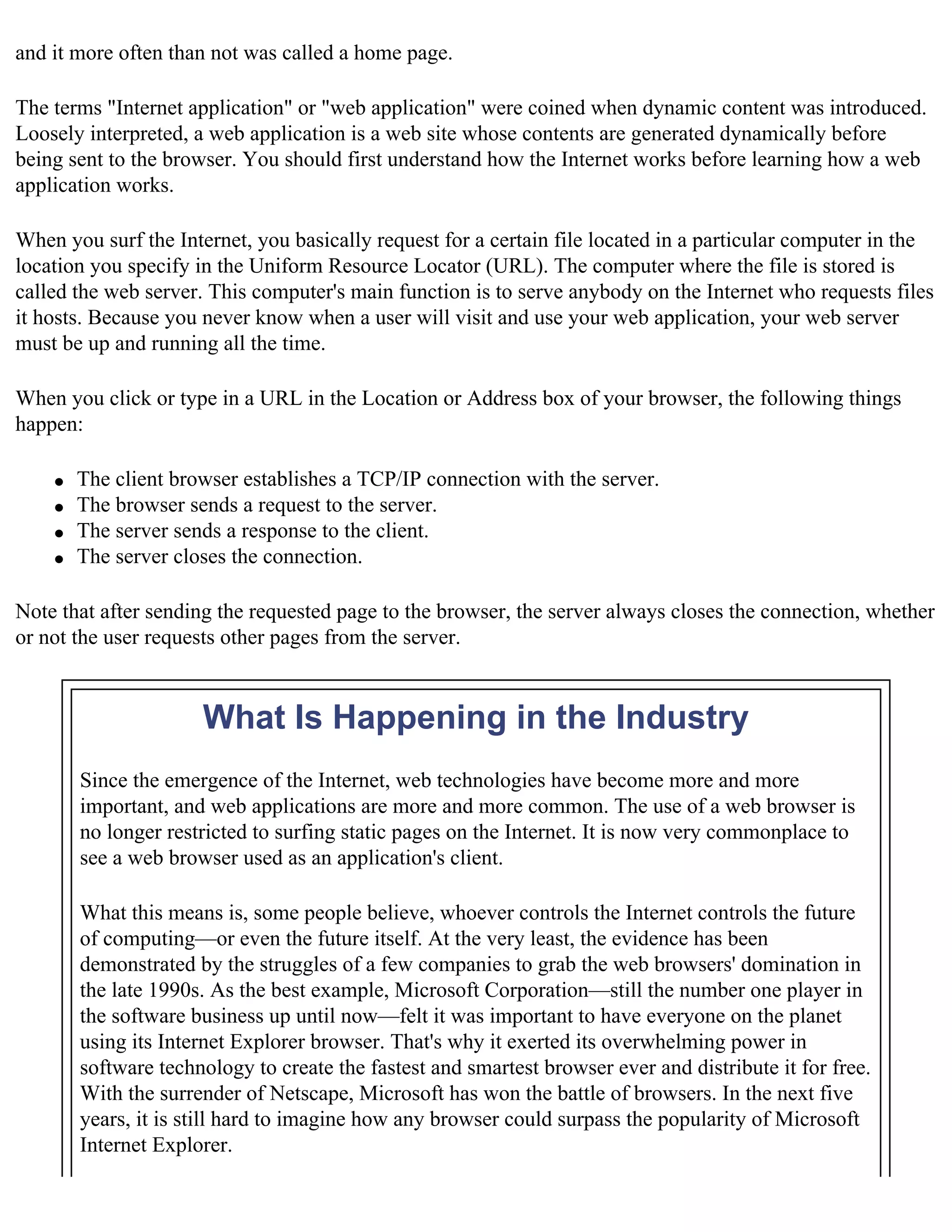 Java For The Web With Servlets%2cjsp%2cand Ejb