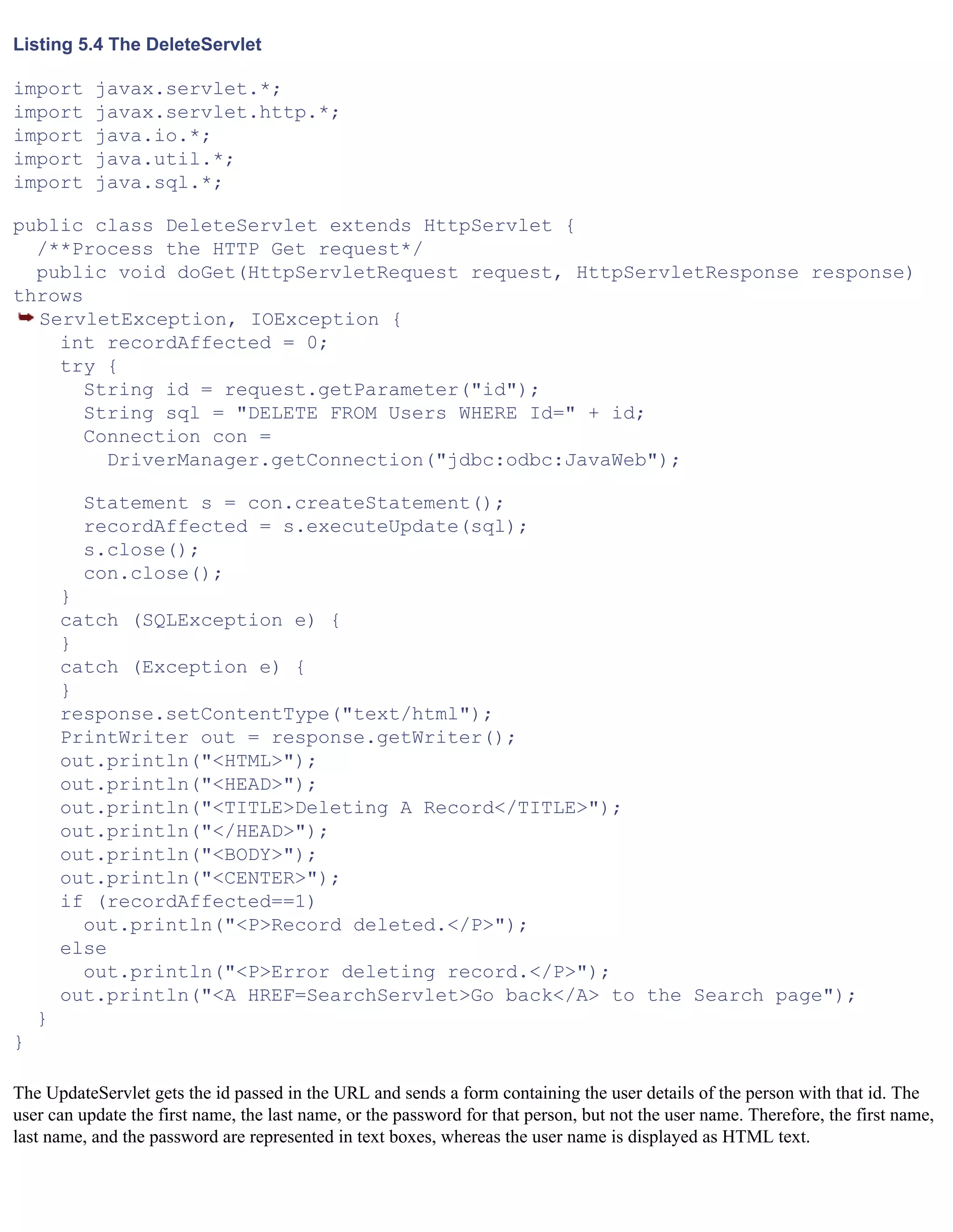 Java For The Web With Servlets%2cjsp%2cand Ejb