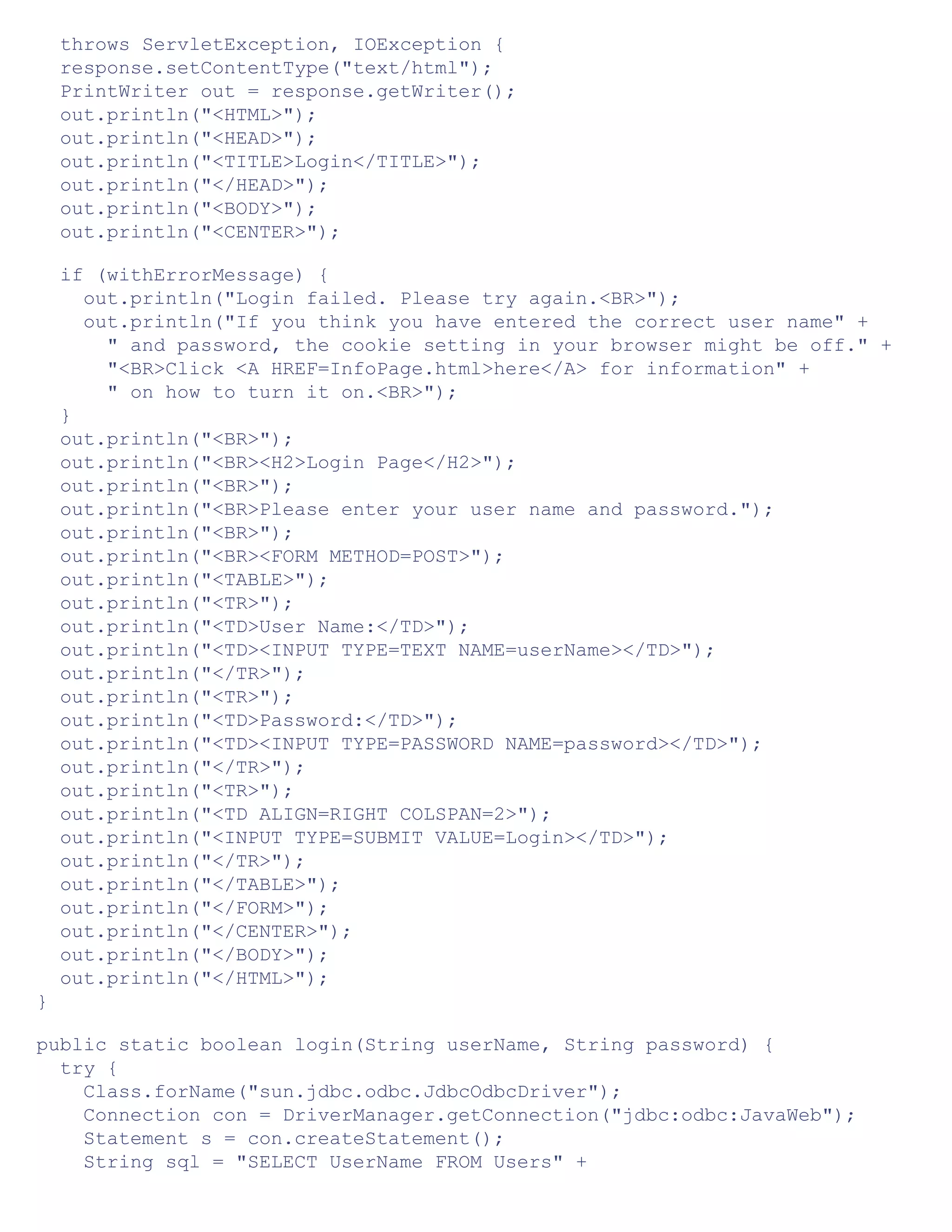 Java For The Web With Servlets%2cjsp%2cand Ejb