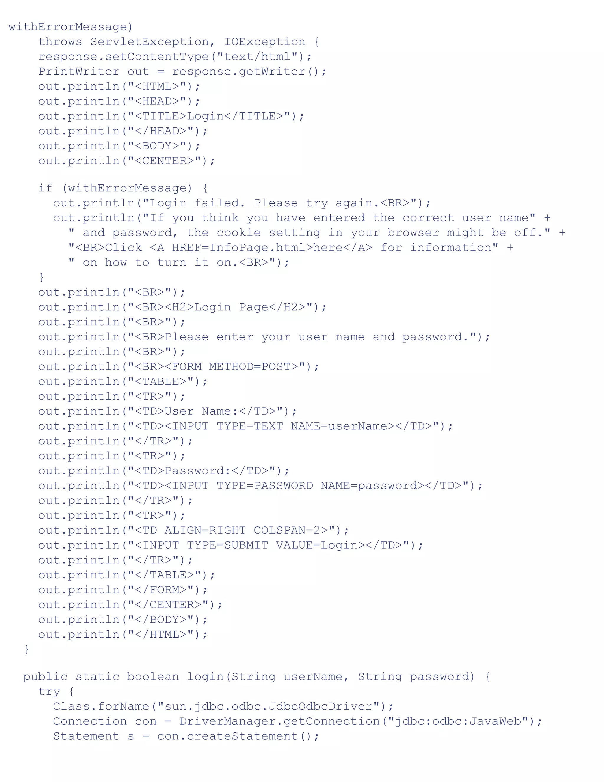 Java For The Web With Servlets%2cjsp%2cand Ejb