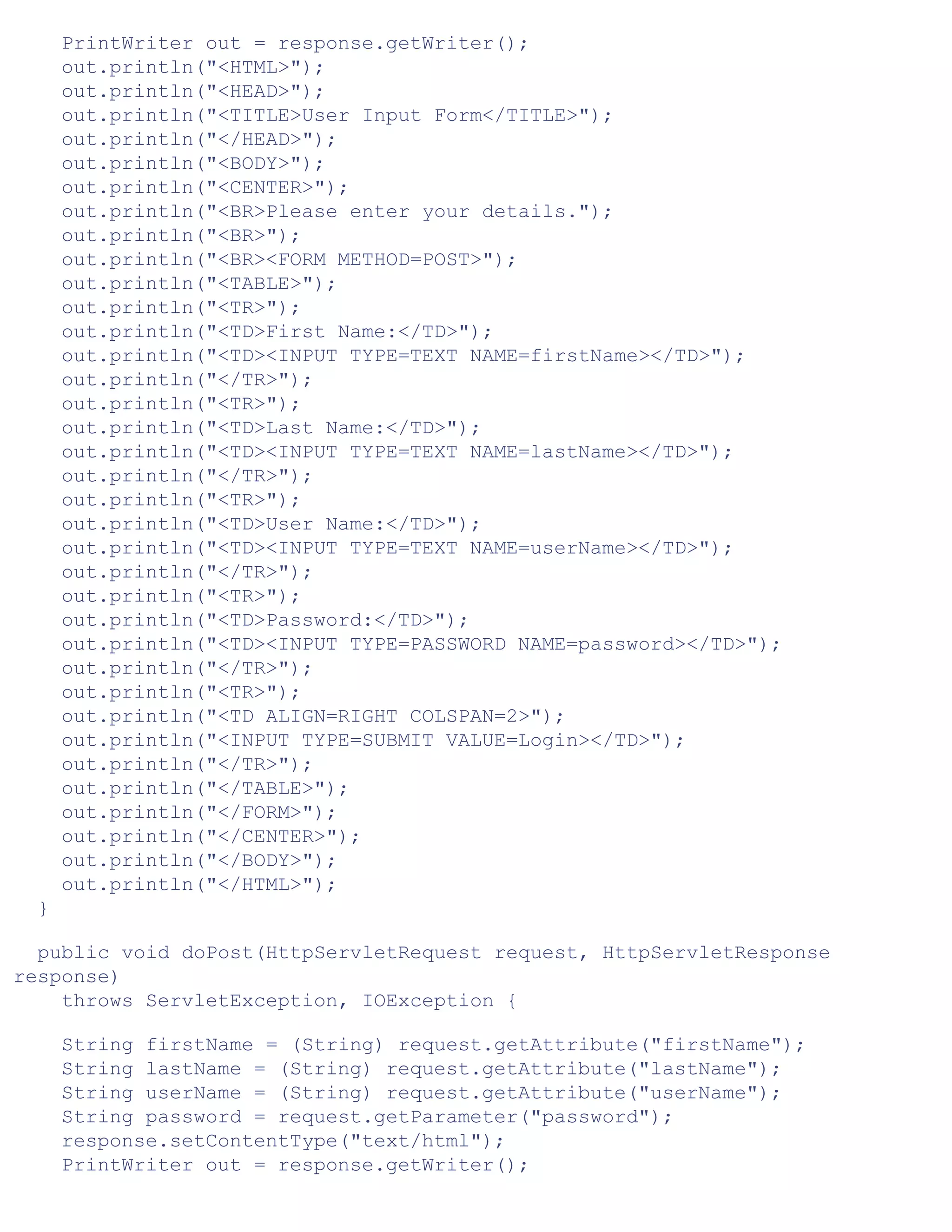 Java For The Web With Servlets%2cjsp%2cand Ejb