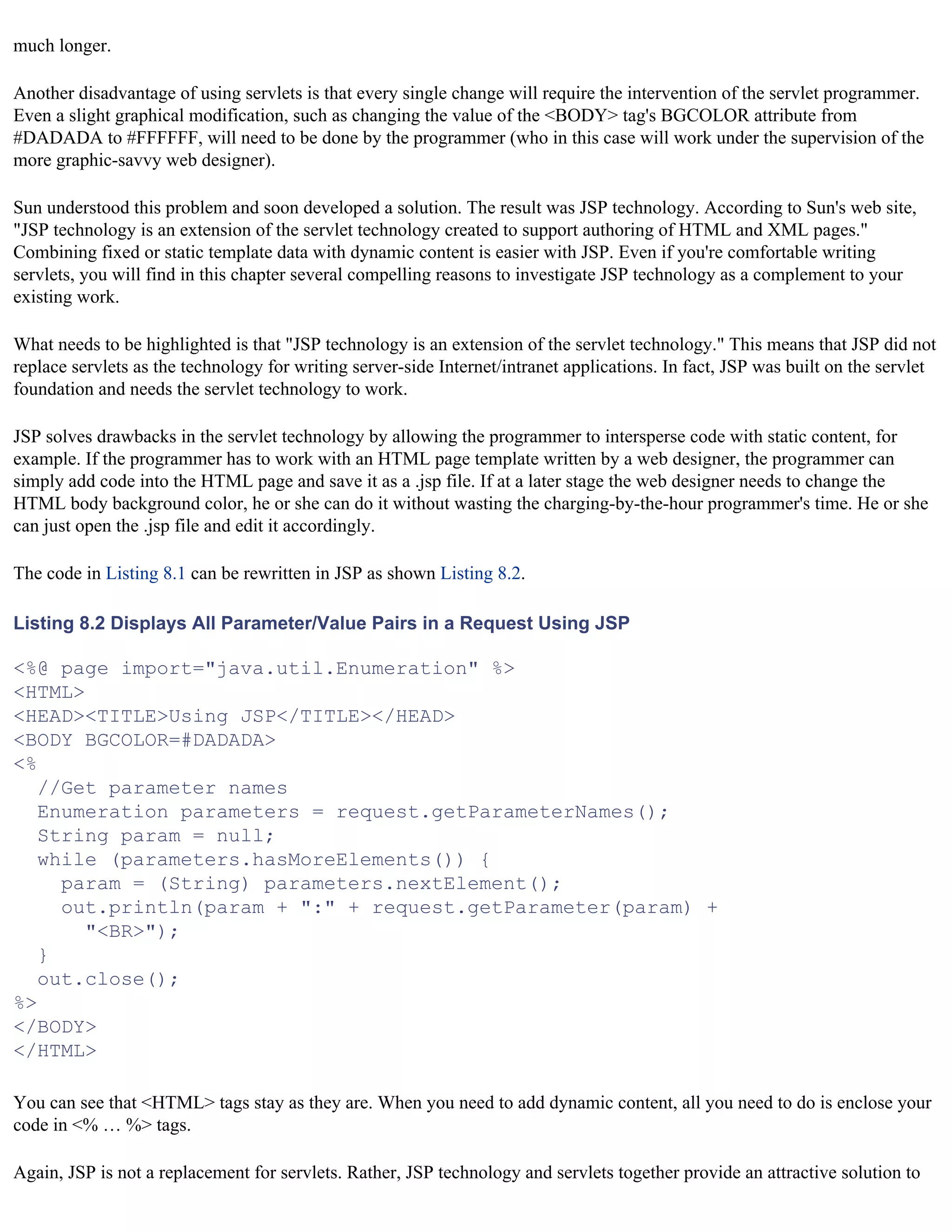 Java For The Web With Servlets%2cjsp%2cand Ejb