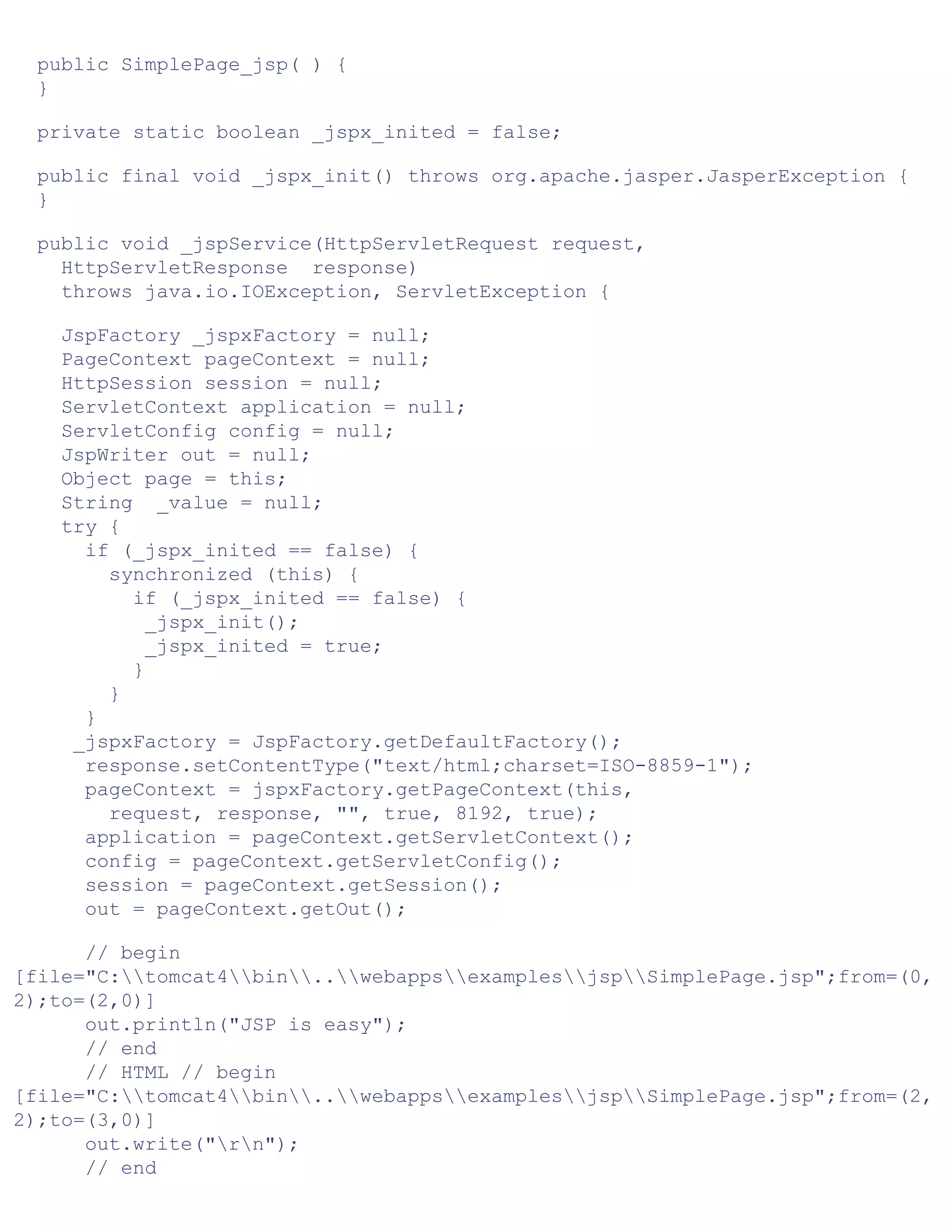 Java For The Web With Servlets%2cjsp%2cand Ejb